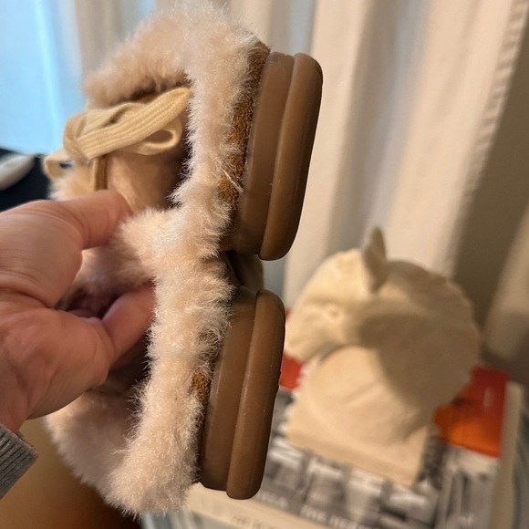 ZARA SPLIT LEATHER SNEAKERS MULE LIKE MIUMIU DUPE - Picture 8 of 10